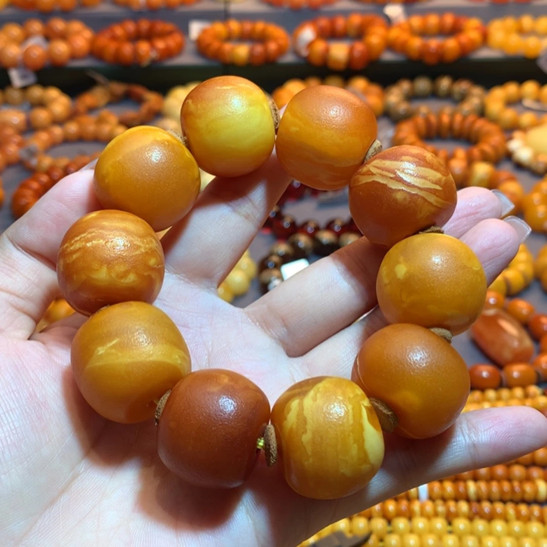 【闪购商品】手串蜜蜡未镶嵌蜜蜡手串