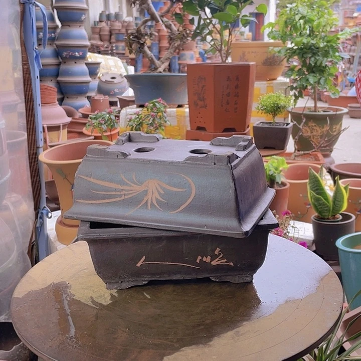 紫砂宜兴紫砂棕马槽26+26