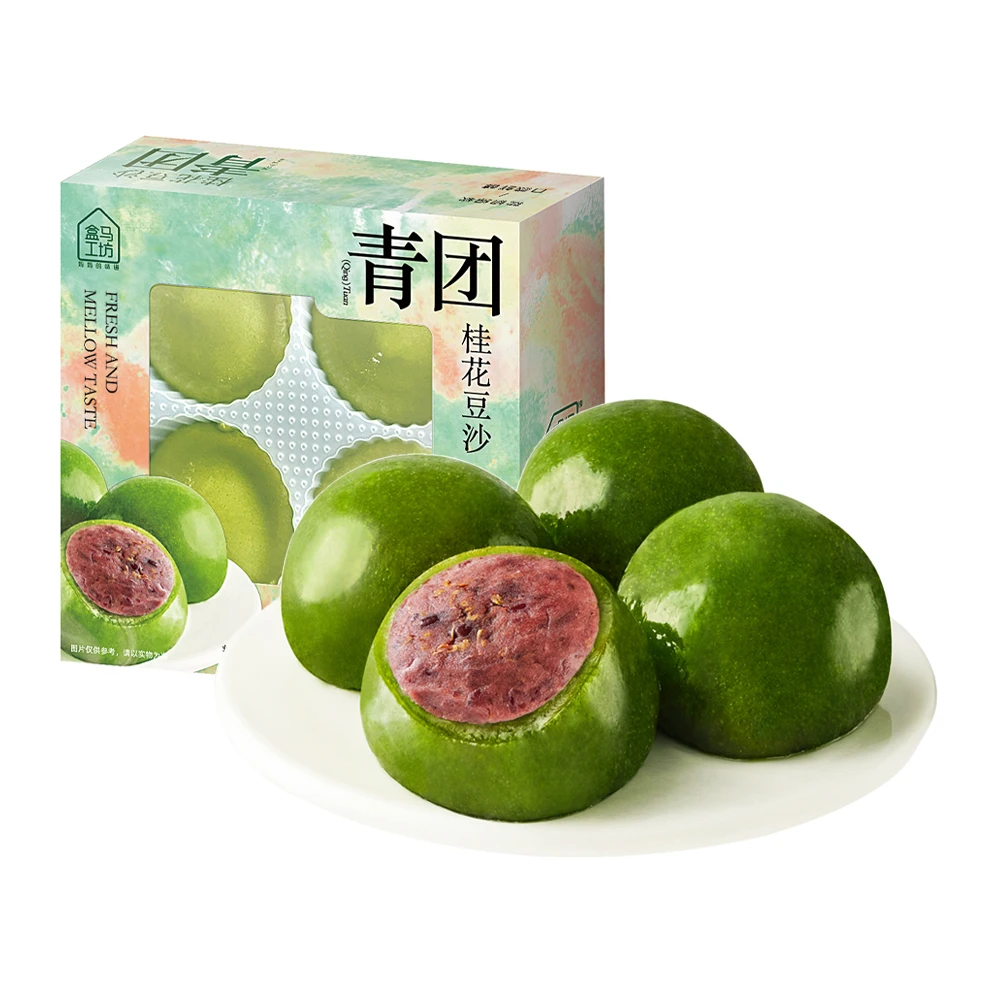 盒马工坊 桂花豆沙青团 240g