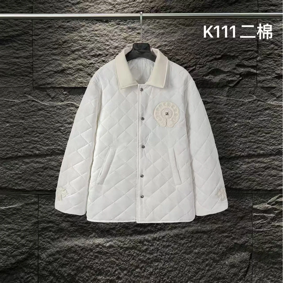 HI-K111-冬季保暖宽松时尚百搭情侣款韩版加绒二面翻领外套