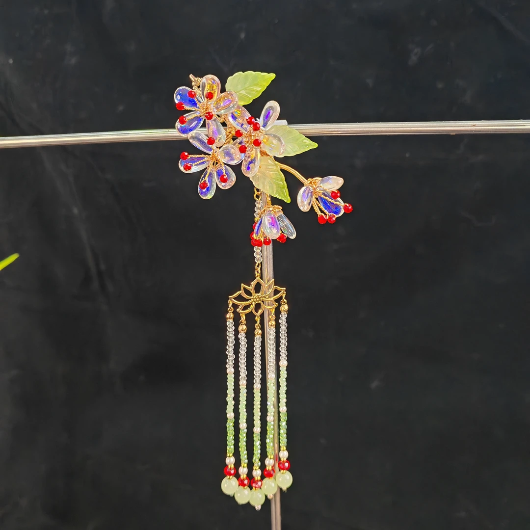 古悦倾城【梨花发夹】古风汉服发饰