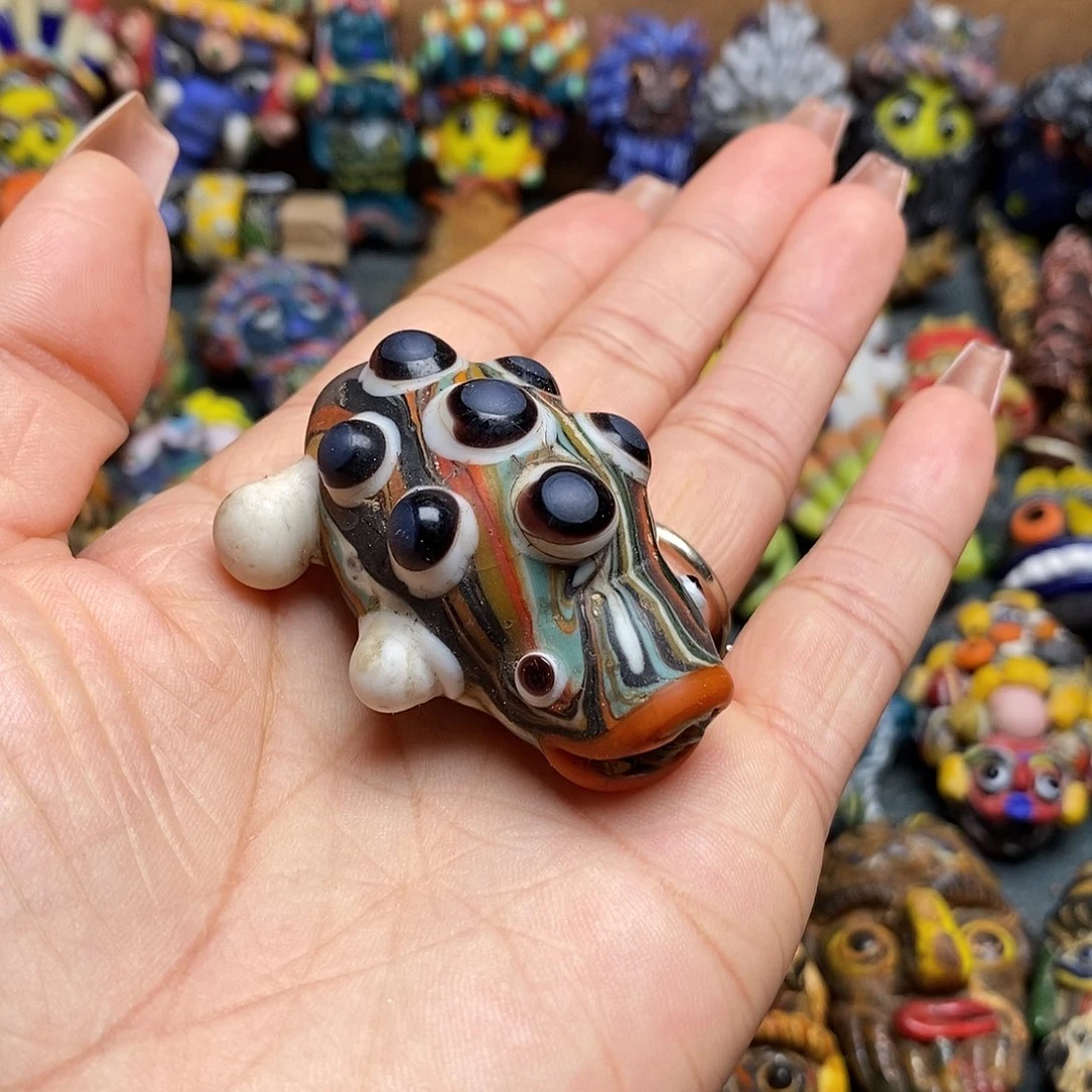 琉璃颈饰福利长寿龟不退换