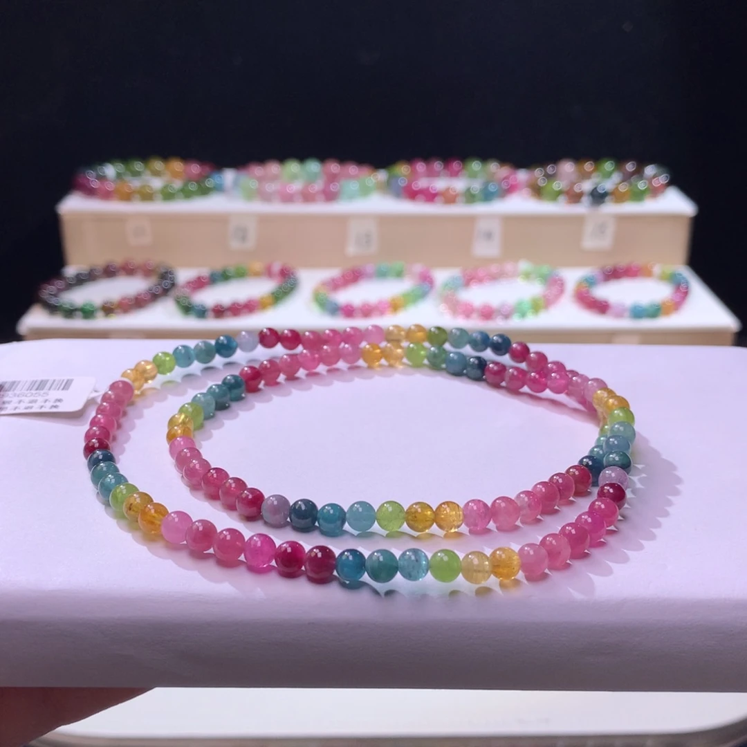 未镶嵌手链碧玺碧玺