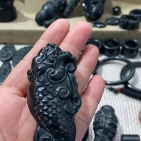 和田玉把件未镶嵌