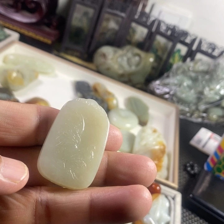 和田玉（白玉）未镶嵌挂件