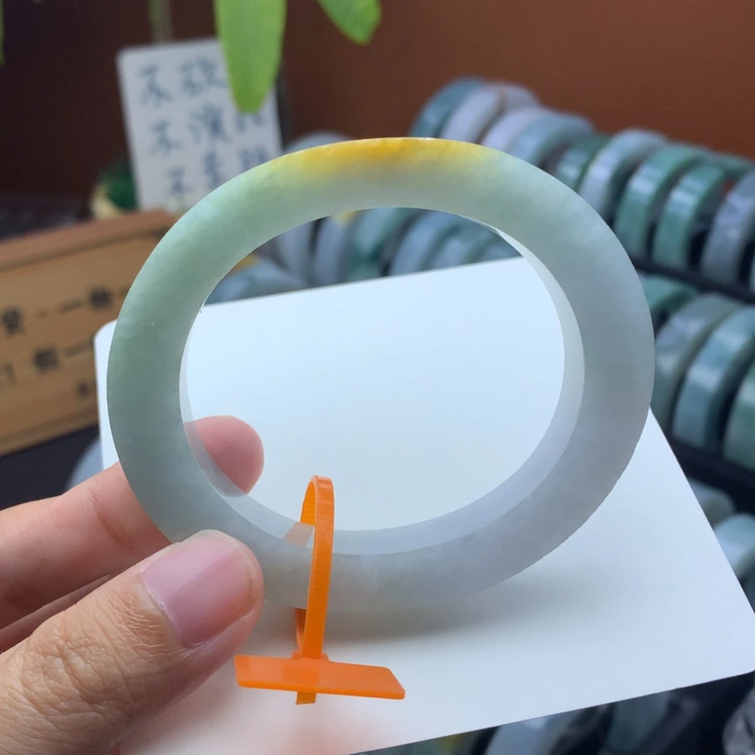 未镶嵌定制手镯定制翡翠定制贵妃54-57