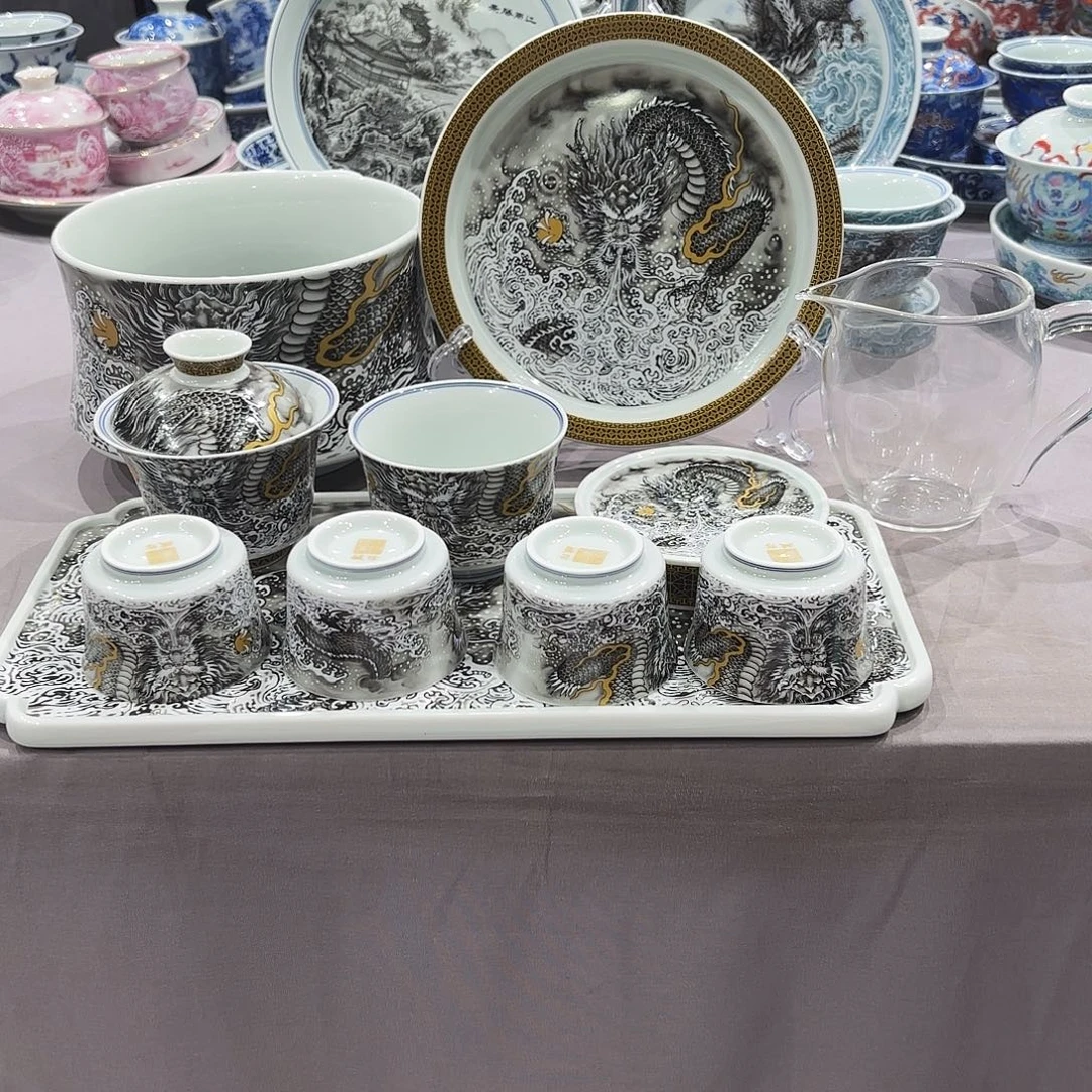 瓷片景德镇瓷器精品展示