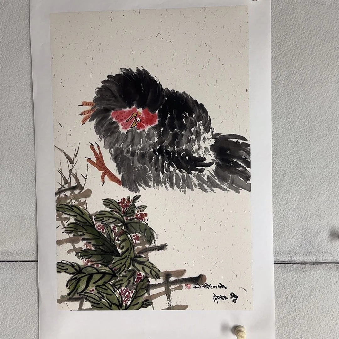 国画李文军老师精品