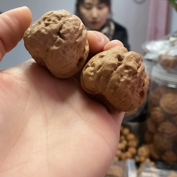 文玩核桃把件39蛤蟆头油