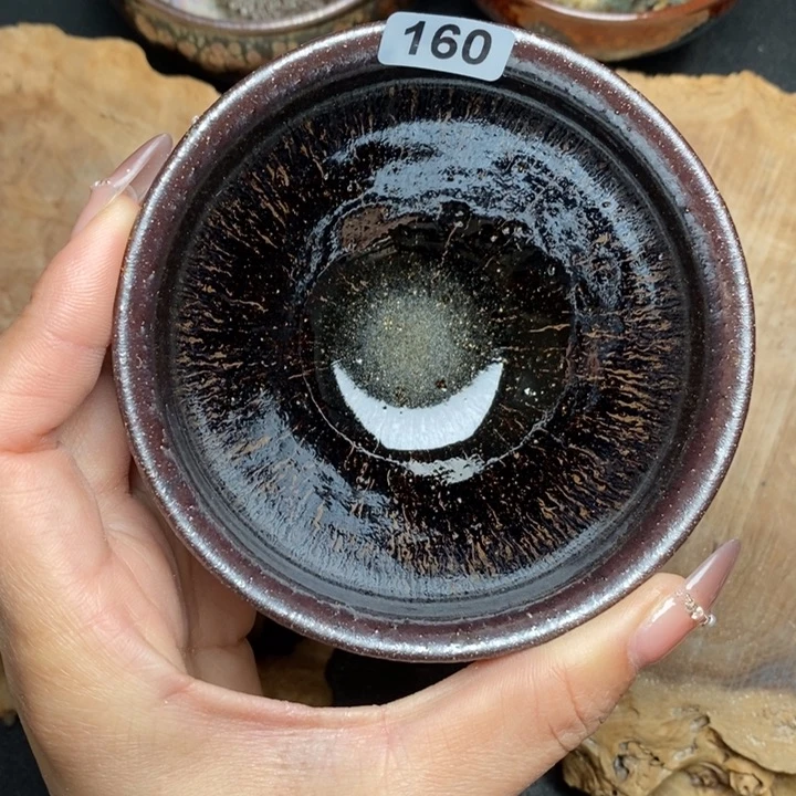 茶盏建窑建盏主人杯160