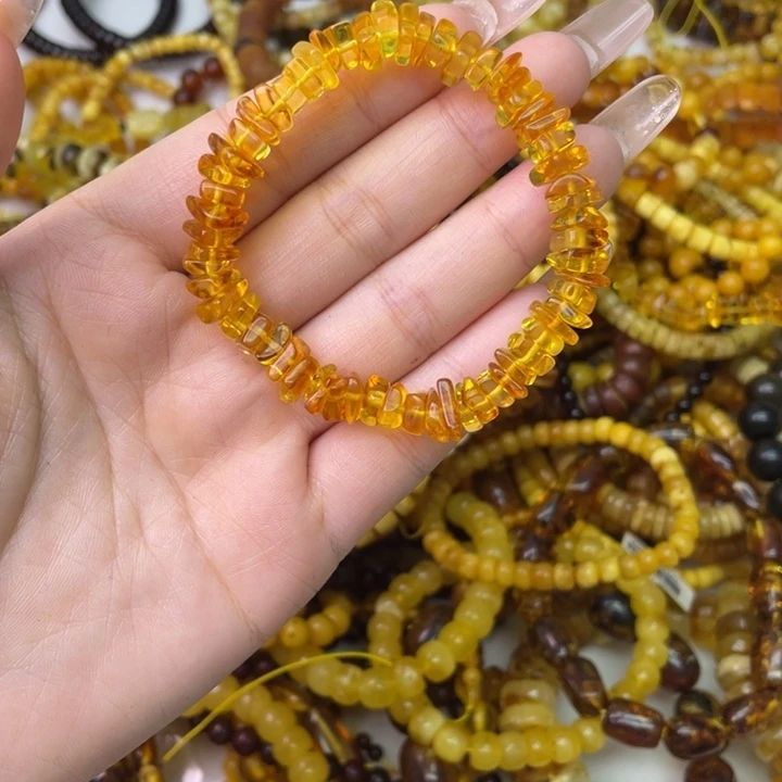 琥珀未镶嵌珠宝奇石