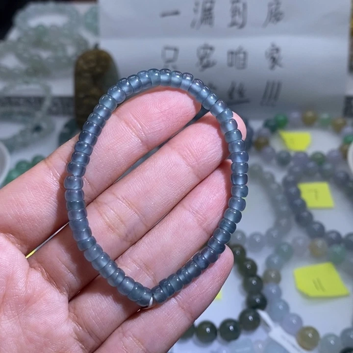 翡翠未镶嵌手链天然翡翠a货