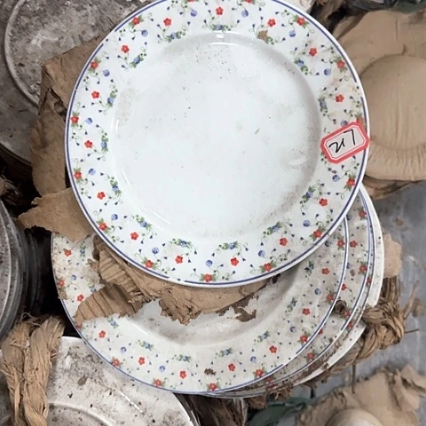 瓷片2个20厘米217号