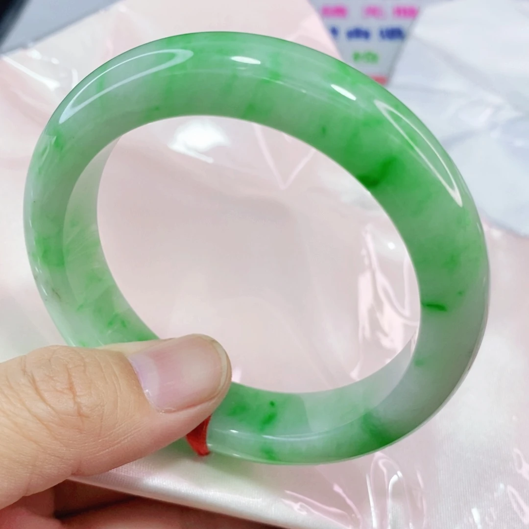 未镶嵌手镯翡翠56.2圈口货头新货力推