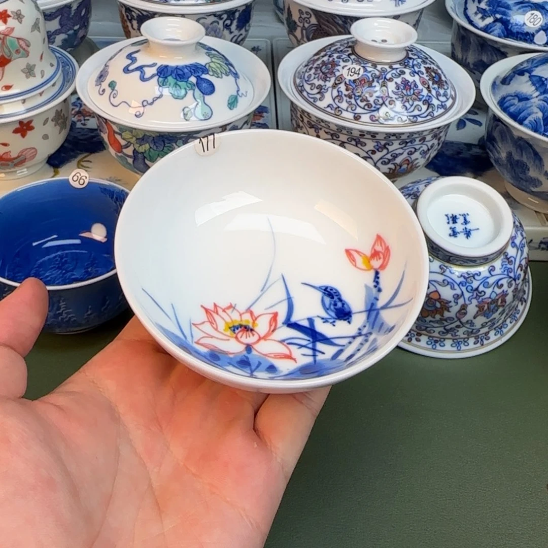 彦祖纯手工手绘茶具177