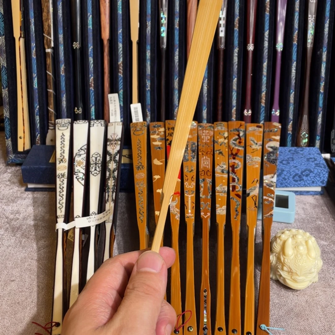 扇子手工制作工艺精湛