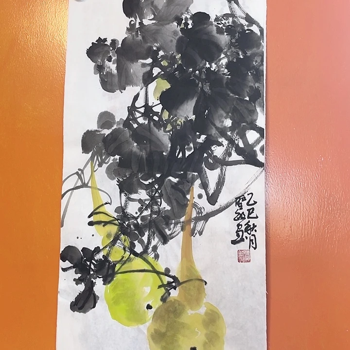 国画张圣敏先生纯手绘作品