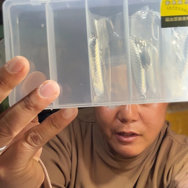 鲅盗鱼鳞铁板BAD03两盒10个装20克