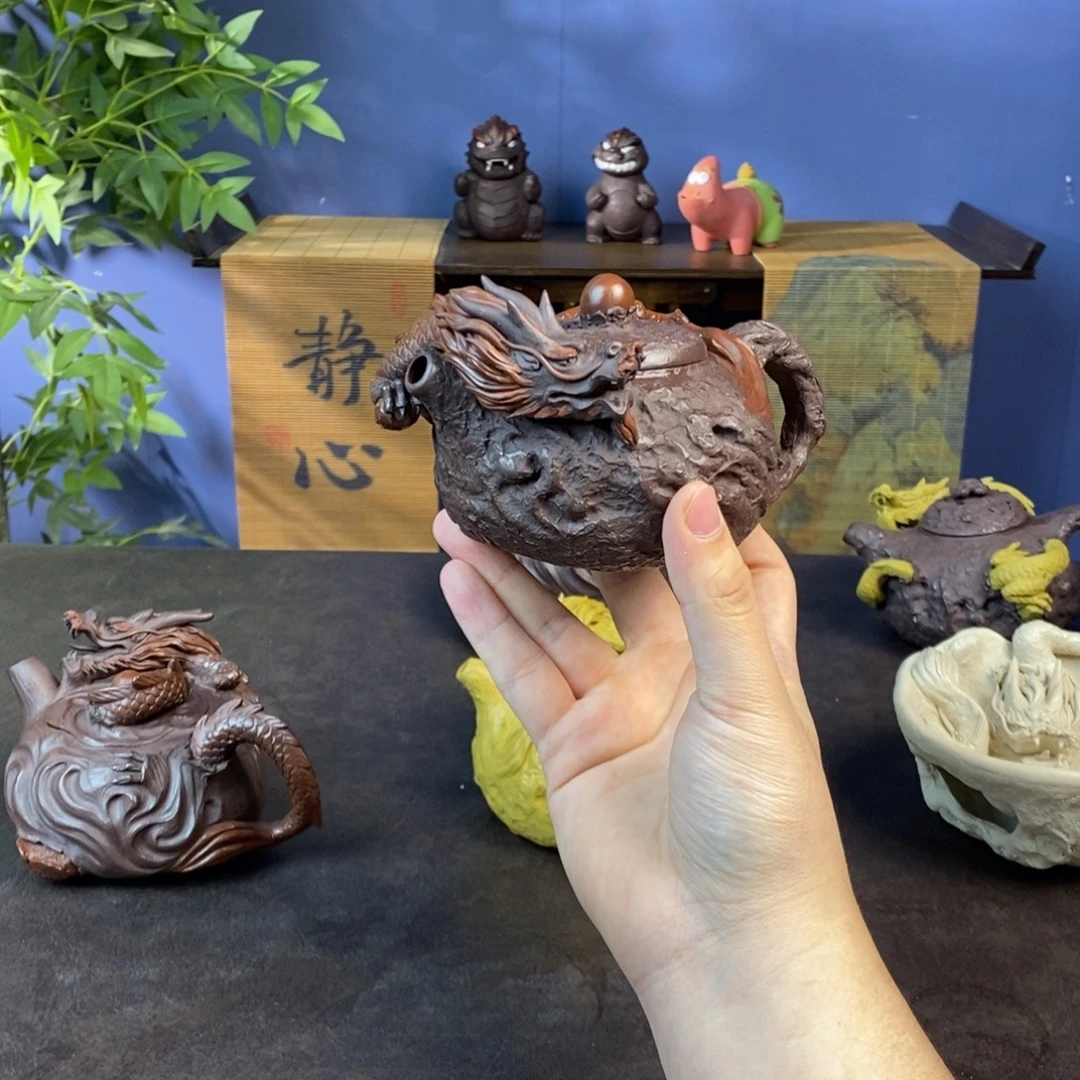 南****紫砂茶壶紫砂 龙壶