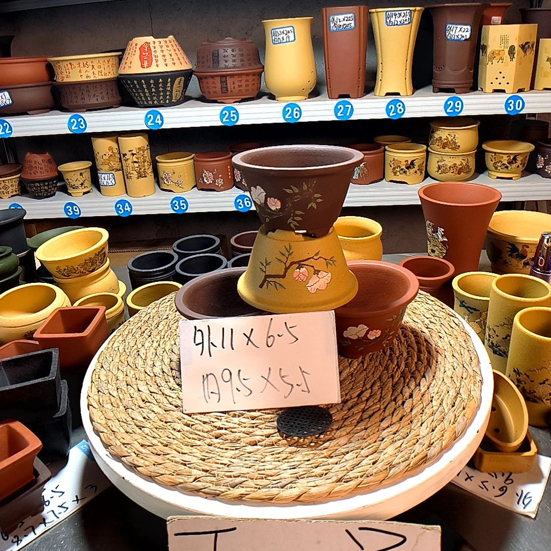 宜兴紫砂紫砂花盆花盆