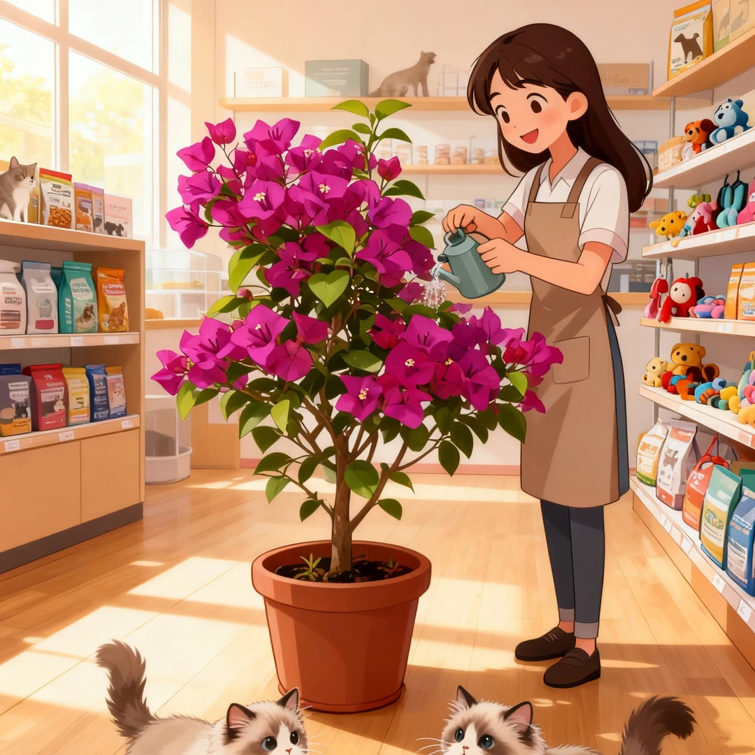 【绿叶玫红】大苗盆栽四季开花耐热好养适合室内阳台庭院种植