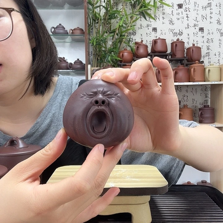 茶杯紫砂哈欠包茶宠