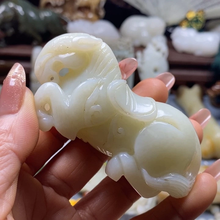 和田玉挂件未镶嵌