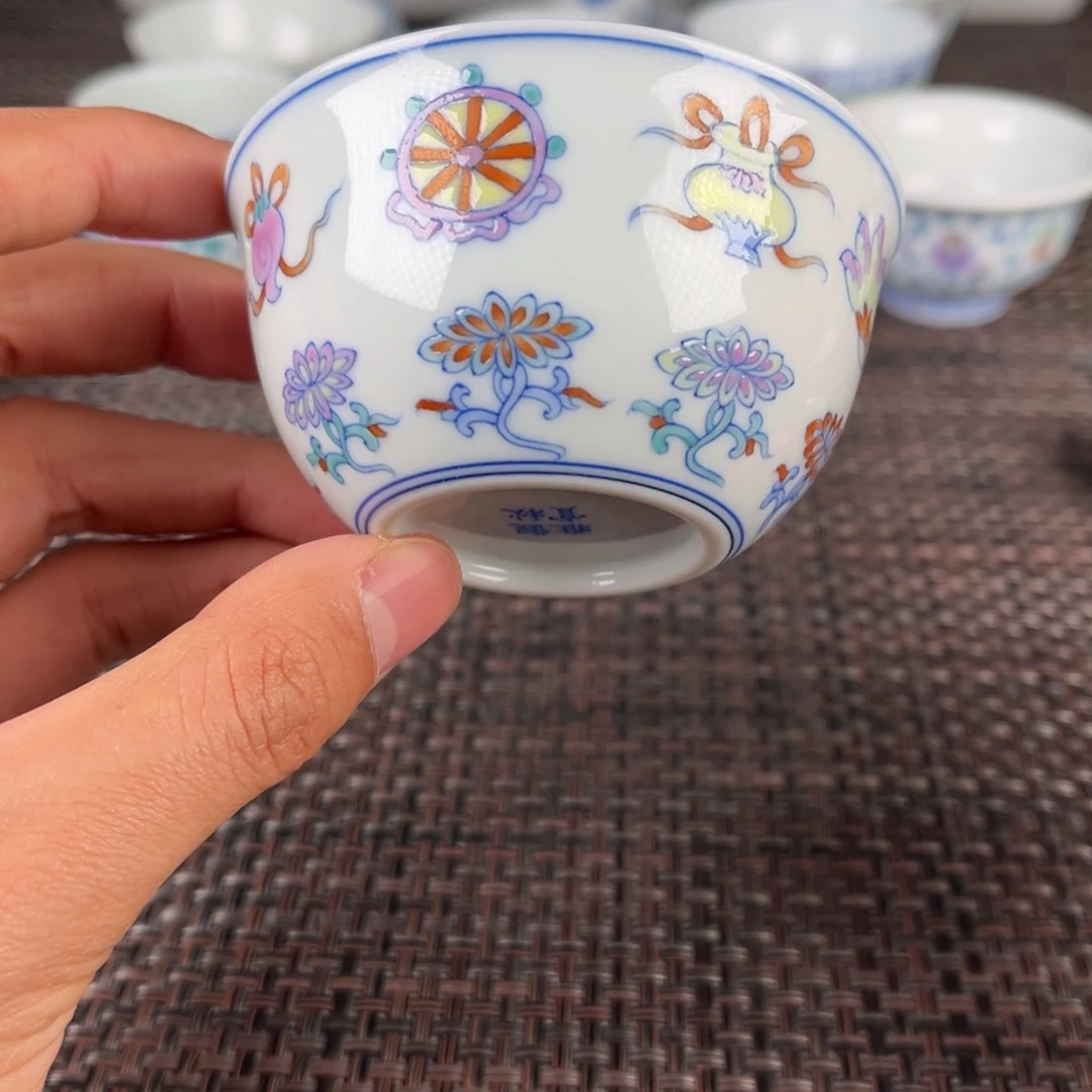 瓷片景德镇陶瓷杯子