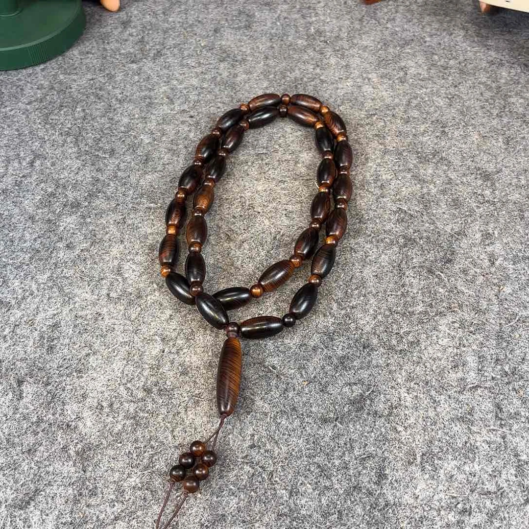 柏木（崖柏）雷雷天珠 脖挂