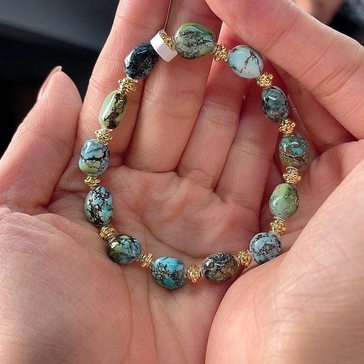 未镶嵌绿松石珠宝奇石