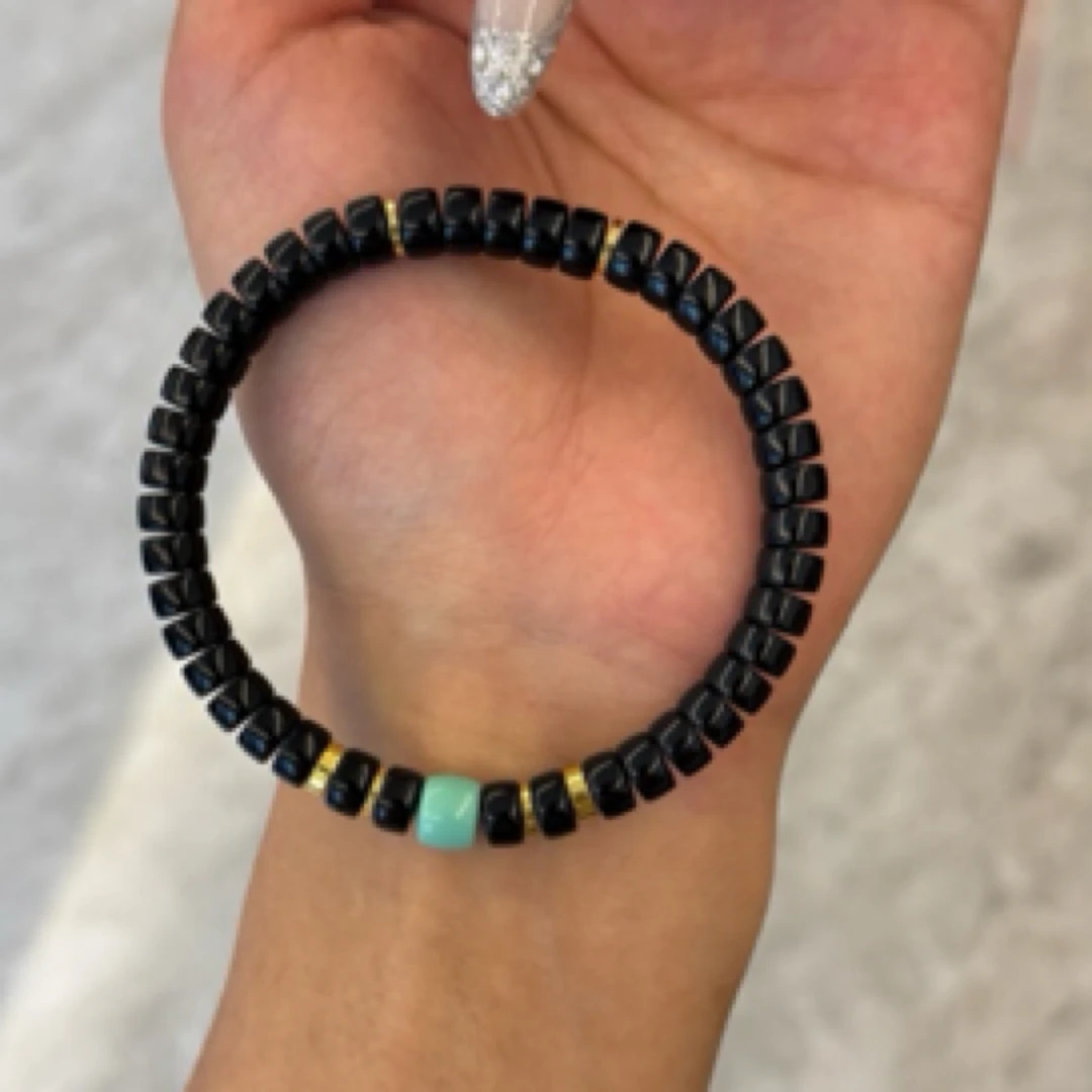 椰蒂直切珠手串时尚百搭复古民族风设计