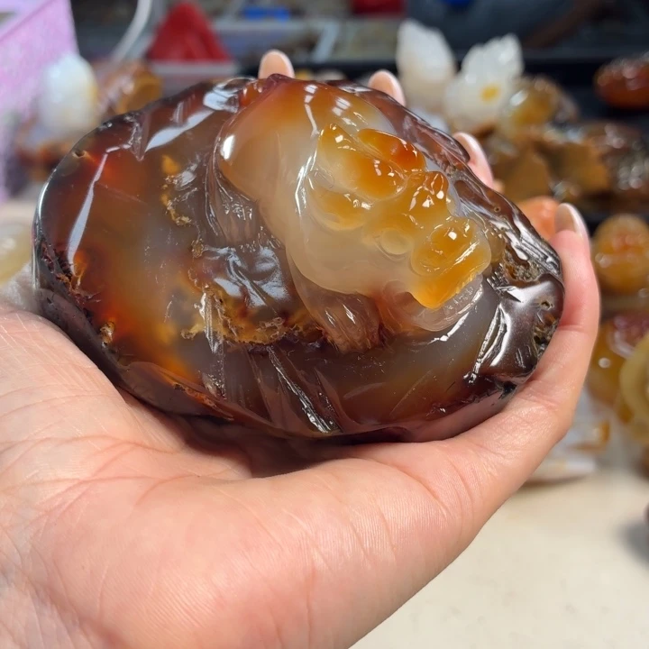 未镶嵌颈饰玛瑙/玉髓