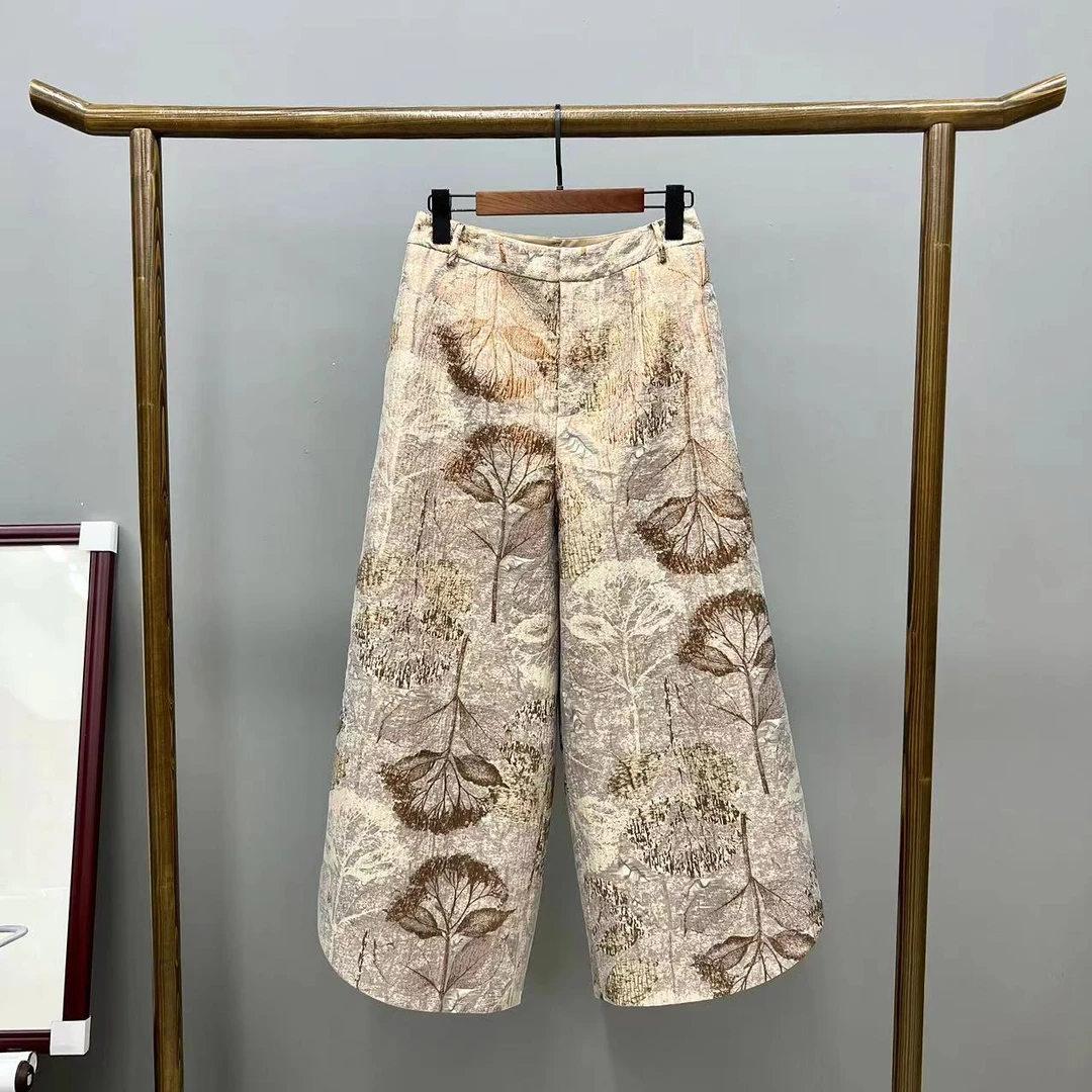 撒哈拉沙漠看日落！特种浮雕工艺长裤！GZ3054