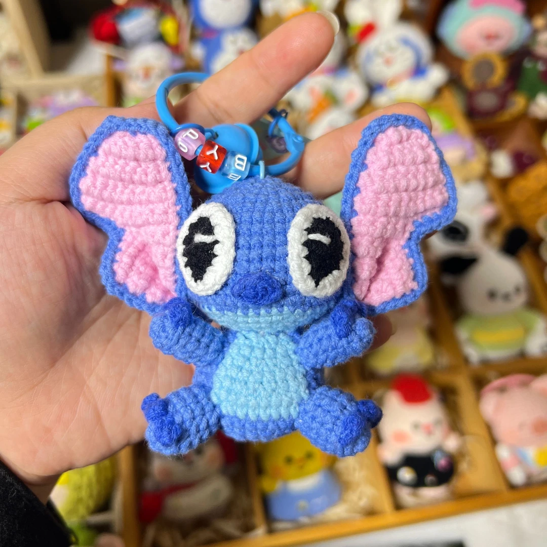 【成品】史迪仔 手工钩针钩织毛线玩偶礼物挂件