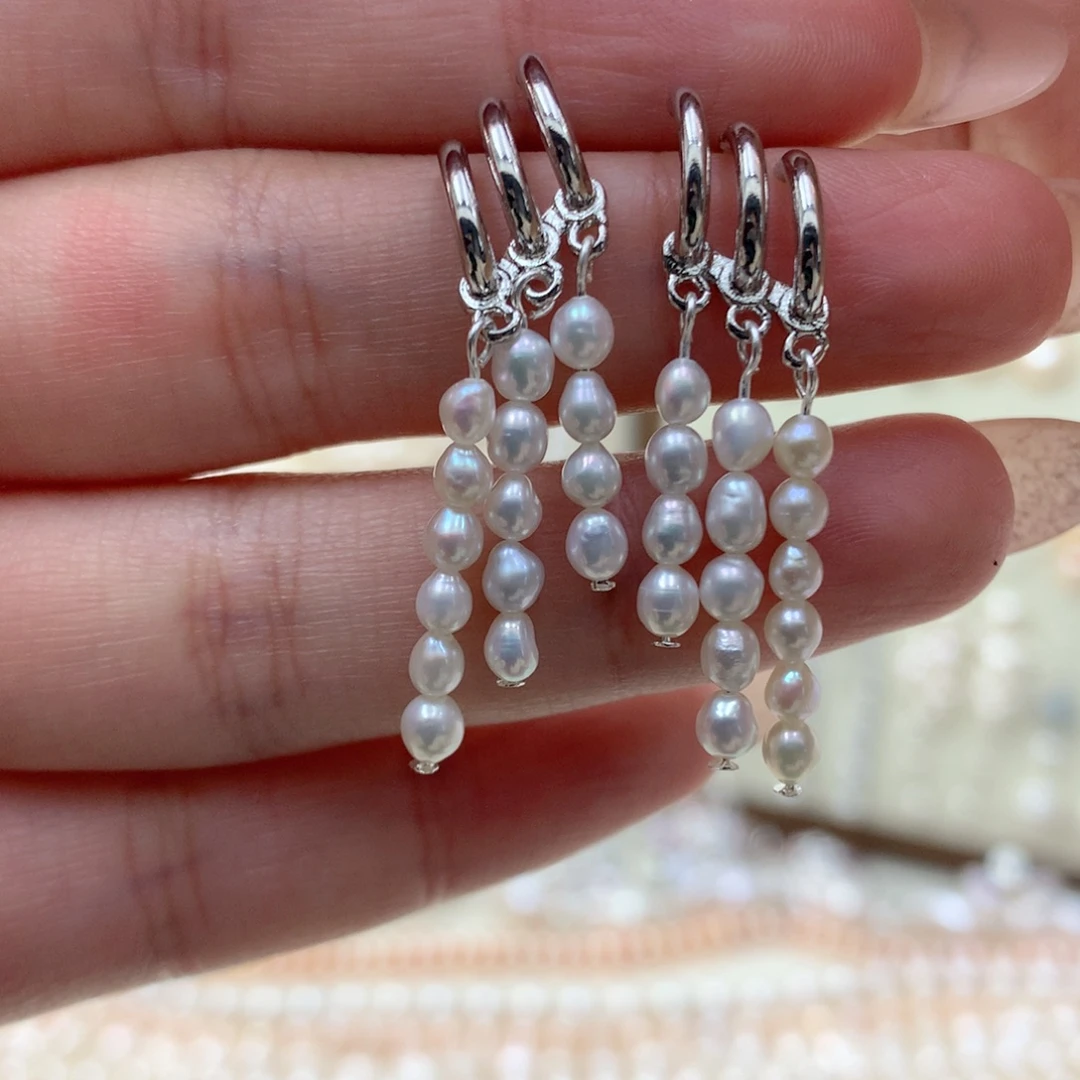 钛钢淡水珍珠颈饰