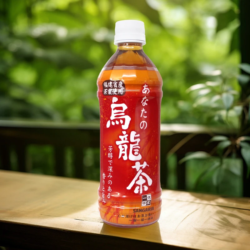 日本进口SANGARIA乌龙茶饮料500ml