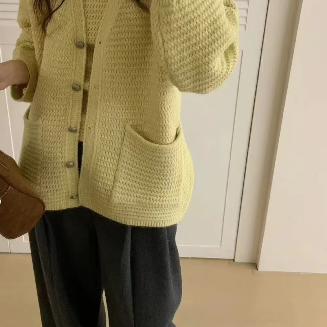 秋装新款菠萝纹吊带背心针织开衫两件套新疆内蒙古西藏不包邮