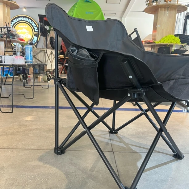 户外便携式折叠月亮椅适合露营野餐写生钓鱼