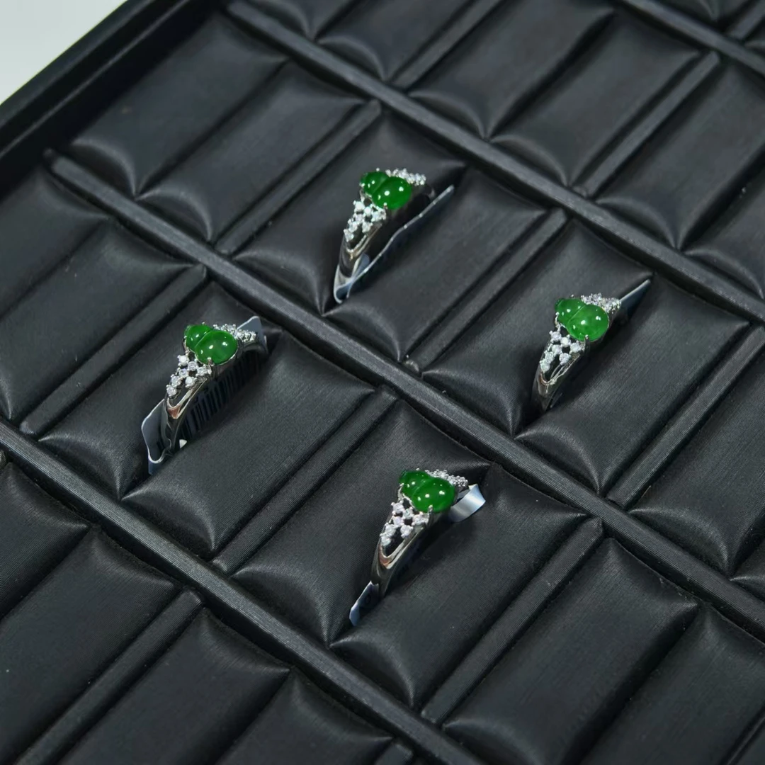 15832天然A货翡翠【葫芦戒指】多样性发一个