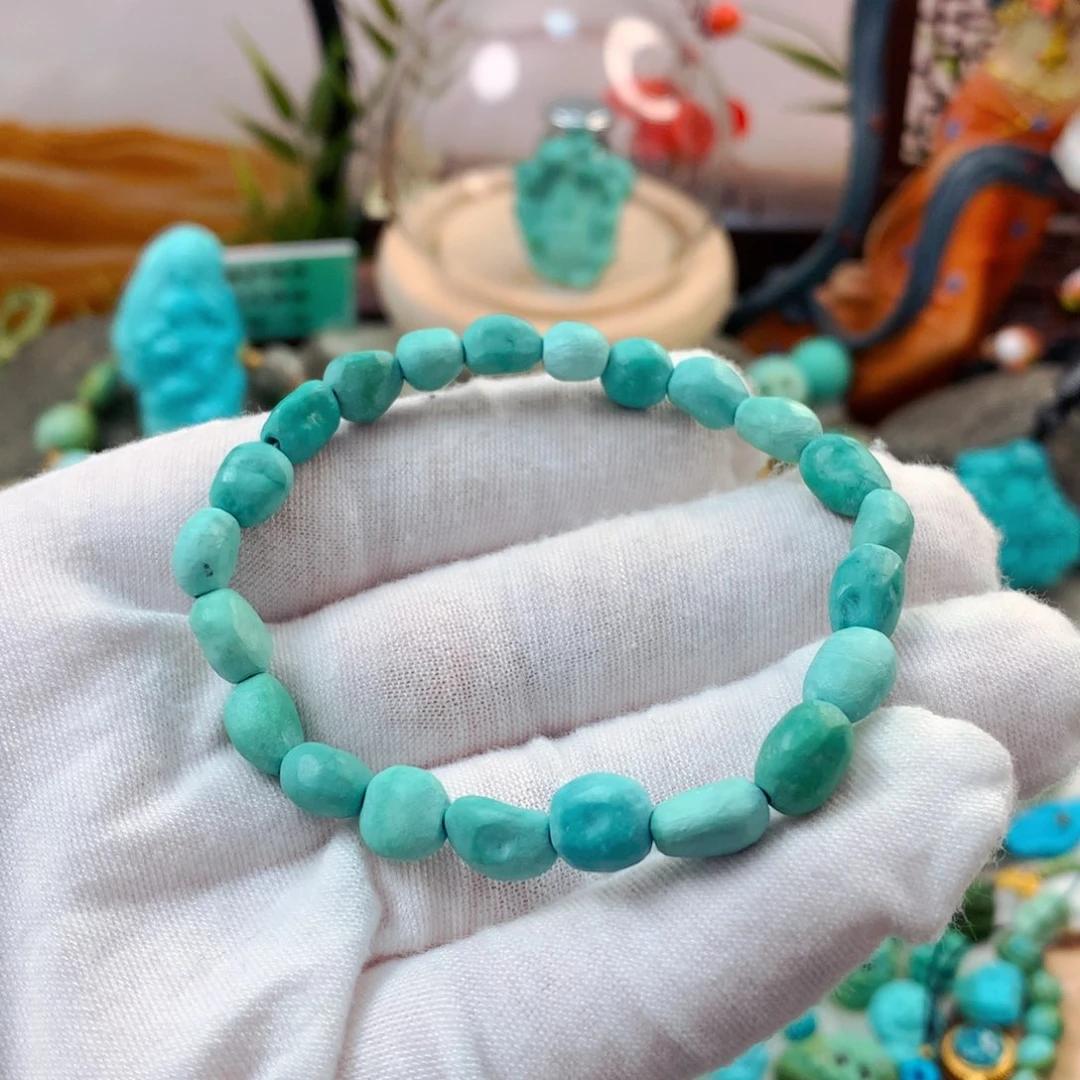 绿松石未镶嵌珠宝半成品