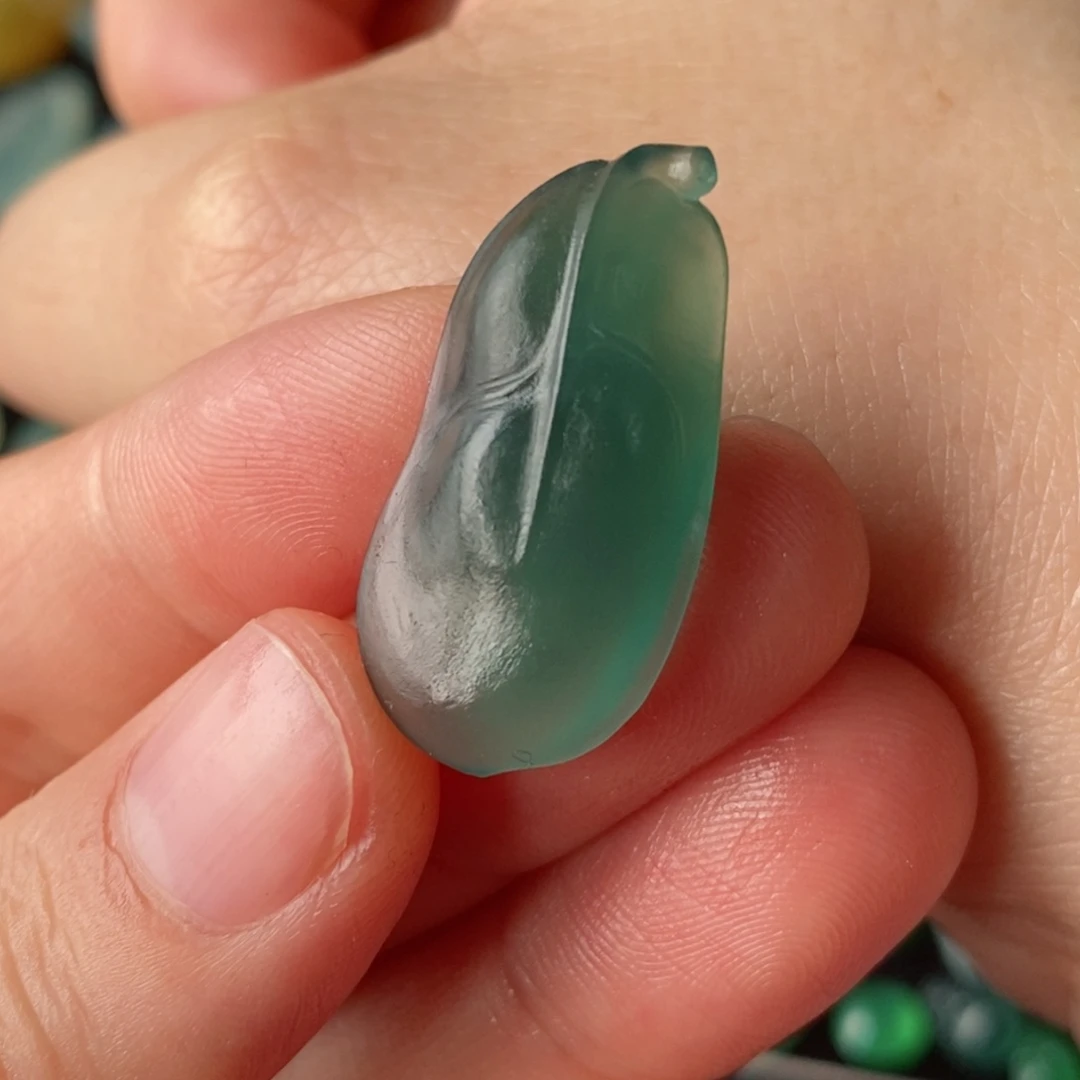 定制翡翠未镶嵌树叶