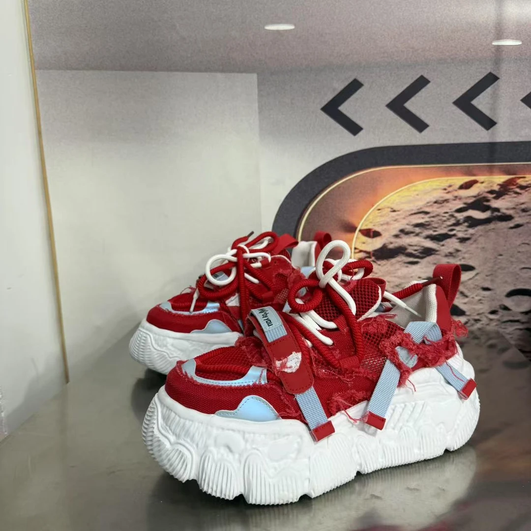 219春夏新款2025爆款单里高级感时尚精品老爹鞋百搭ins