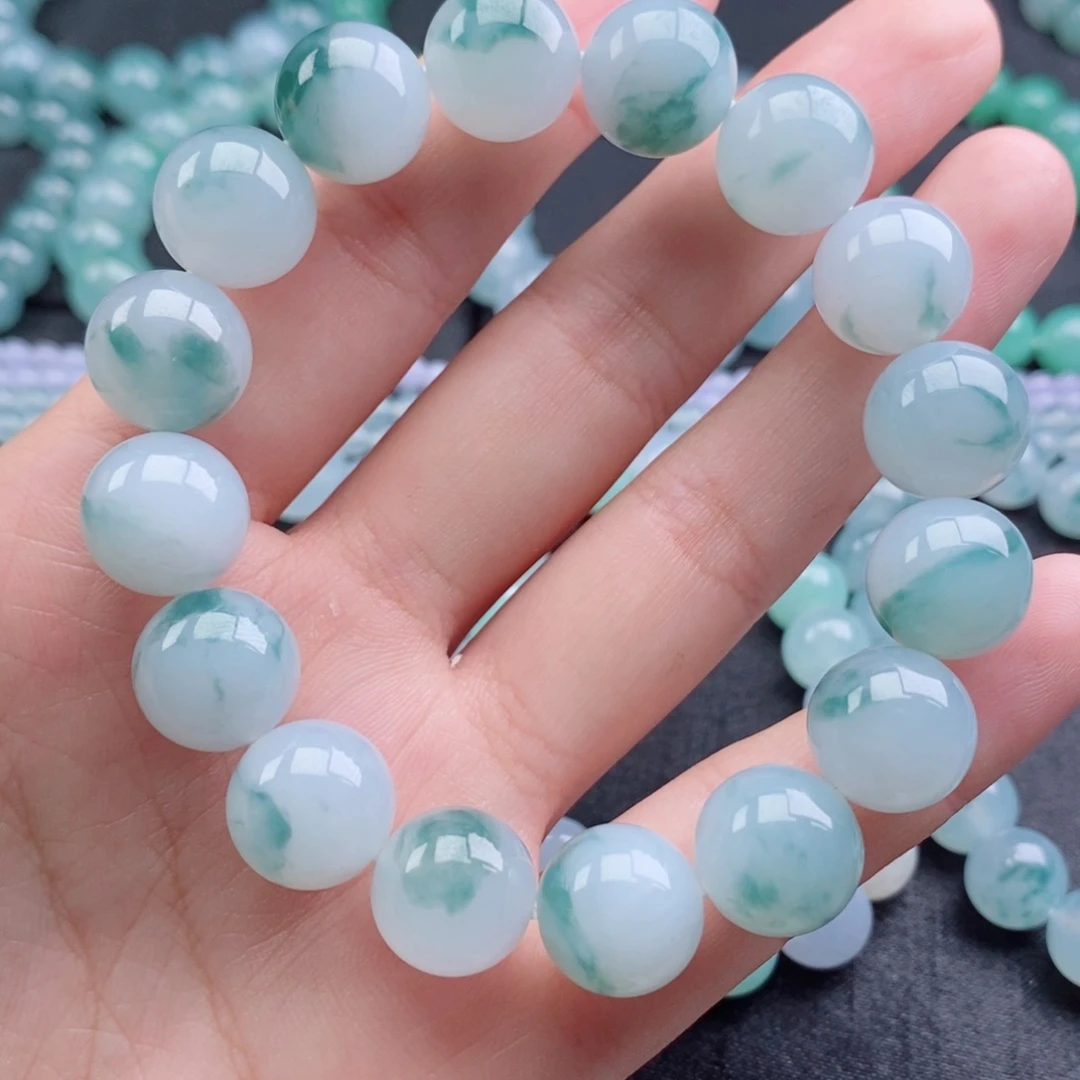 未镶嵌手串翡翠珠宝