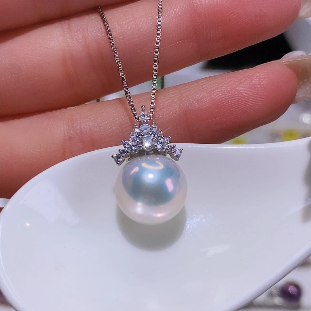 淡水珍珠颈饰合金