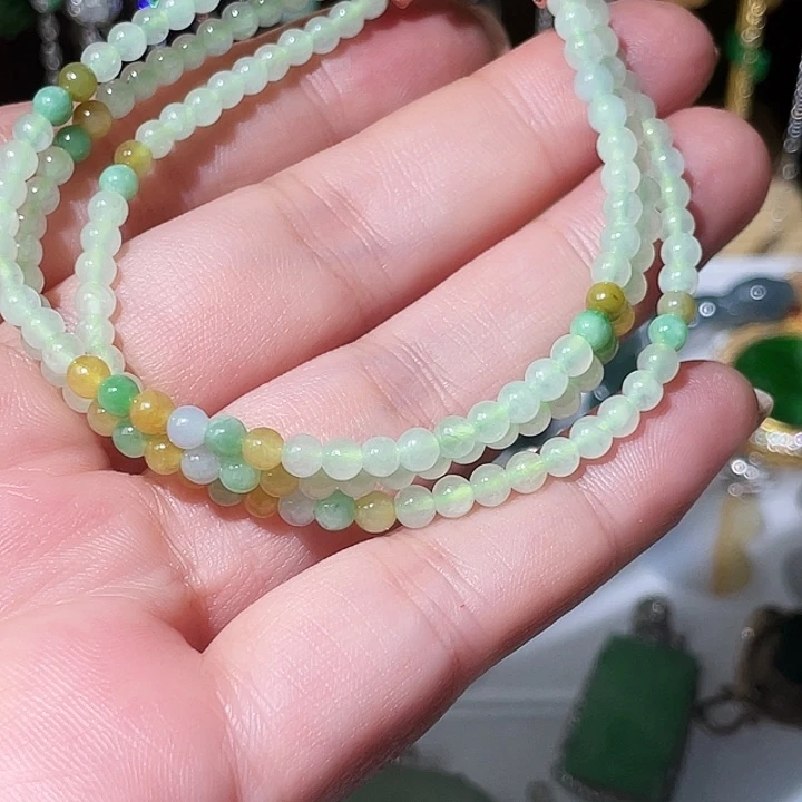 翡翠未镶嵌颈饰天然翡翠