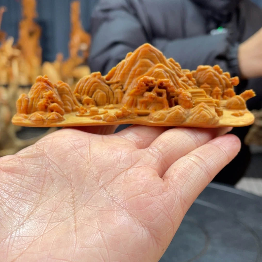 柏木（崖柏）手把件