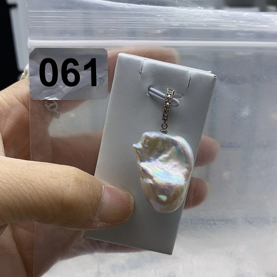 颈饰合金淡水珍珠