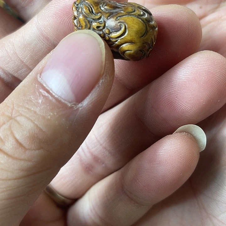 鹿骨把件精品精品精品