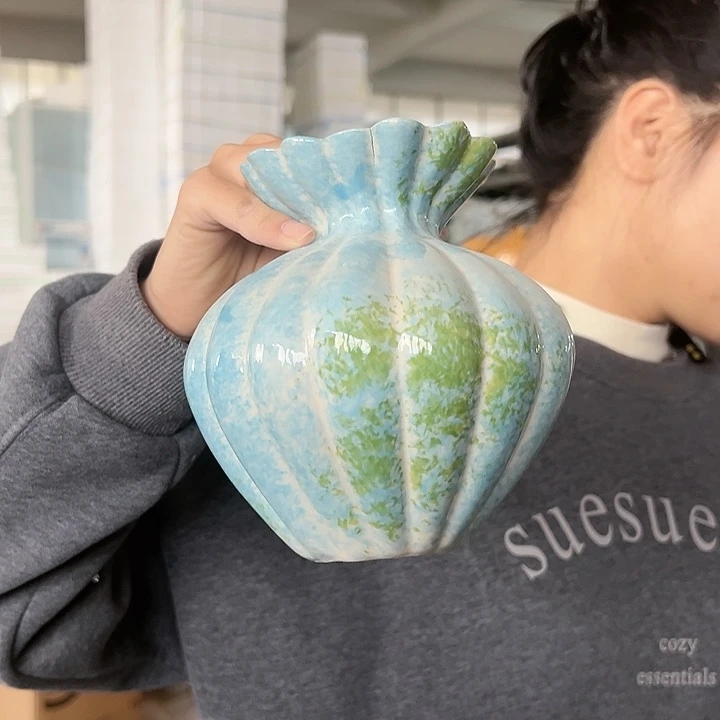 陶摆件景德镇陶瓷花瓶工厂