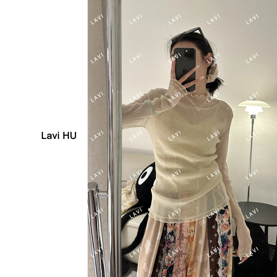 纸醉金迷 时尚百搭个性打底衫T3411